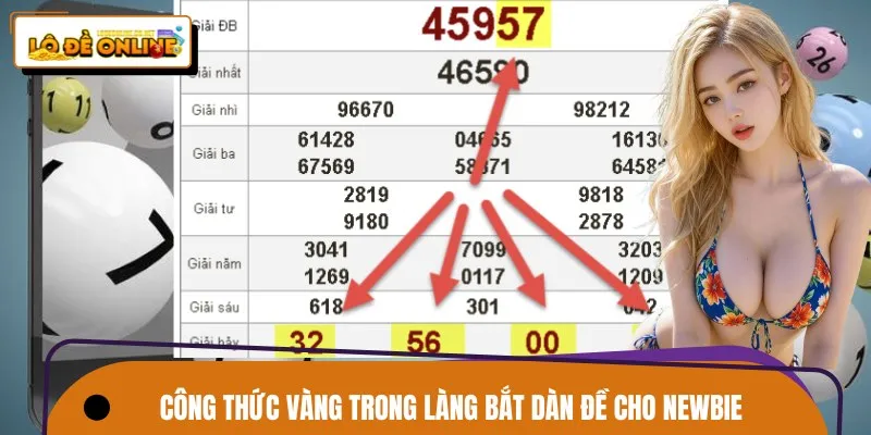 Công thức vàng trong làng bắt dàn đề cho newbie